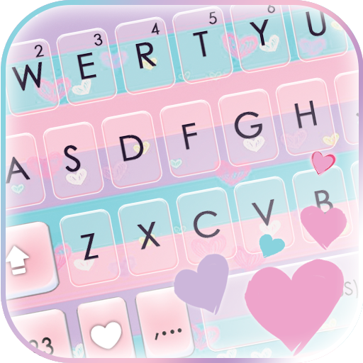 Teclado Pastel Girly