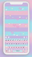 Teclado Pastel Girly Cartaz