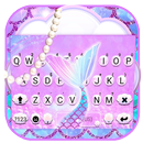 Thème de clavier Pastel Mermai APK