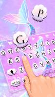 Tema Keyboard Pastel Mermaid T imagem de tela 1