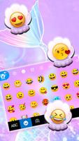 Tema Keyboard Pastel Mermaid T imagem de tela 2