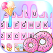 Pastel Pink Donut Tema de tecl