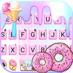 Pastel Pink Donut कीबोर्ड थीम