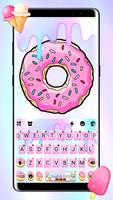 Pastel Pink Donut-poster