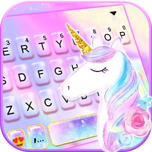 Pastel Unicorn Dream 主題鍵盤