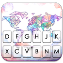 Thème de clavier Pastel APK