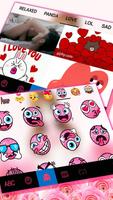 ثيم لوحة المفاتيح Pedal Pink G تصوير الشاشة 3