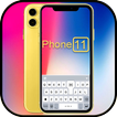 ثيم لوحة المفاتيح Phone11