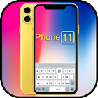 Thème de clavier Phone11 icône