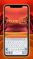 Tema Keyboard Phone11 Cartaz