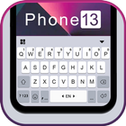 Bàn phím Phone 13 Midnight biểu tượng