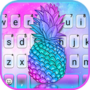 الكيبورد Pineapple Galaxy APK