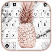 Pineapple Marble Keyboard Back