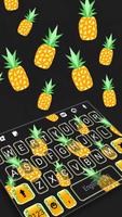 Pineapple Party Tastaturhintergrund Plakat