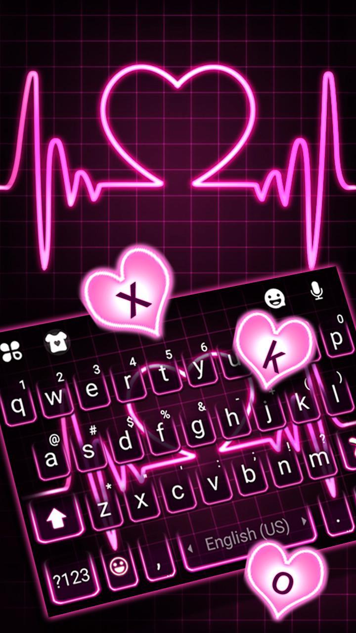 Pink Purple And Blue Neon Hearts On Black Roblox - black gloves roblox id