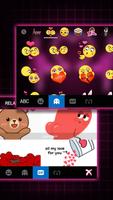 الكيبورد Pink Neon Heart تصوير الشاشة 3