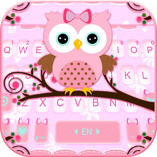 Pink Owl Teclado
