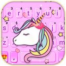 الكيبورد Pink Anime Unicorn APK