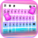 Fond de clavier Pink Beach Liv APK