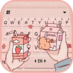 Latar Belakang Keyboard Pink B