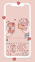 Фон клавиатуры Pink Berry Chee постер