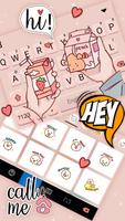 Fundo do Teclado Pink Berry Ch imagem de tela 2