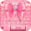 Pink Bowknot Lace Tastaturhint