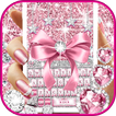 Teclado Pink Bow Diamond