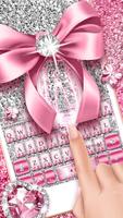 Pink Bow Diamond Affiche