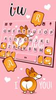 Fundo do Teclado Pink Cute Cor imagem de tela 2