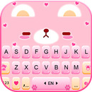 Pink Cute Bear Theme APK