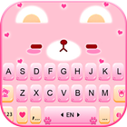 Pink Cute Bear icône