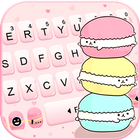 Teclado Pink Cute Macaron ícone
