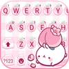 Pink Cute Peach キーボード