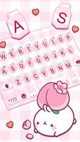 ธีม Pink Cute Peach ภาพหน้าจอ 1