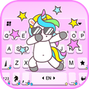 خلفية الكيبورد Pink Cute Unico APK