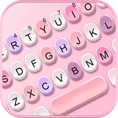 Pink Candy Color キーボード アプリダウンロード