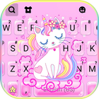 ikon Latar Belakang Keyboard Pink C