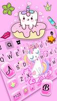 Fond de clavier Pink Cat Unico capture d'écran 1