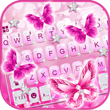 Pink Butterfly 2 Teclado