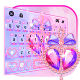 Thème de clavier Pink Diamond  icône