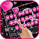 Pink Diamond Heart Tema de tec APK