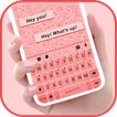 Pink Doodle SMS Tastaturhinter