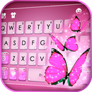 Tema Keyboard Pink Dreamy Butt APK