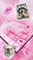 Hình nền bàn phím Pink Furry S ảnh chụp màn hình 1