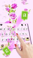 Theme Pink Flowers screenshot 1