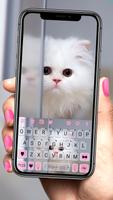خلفية الكيبورد Pink Fluffy Kit الملصق