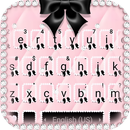 ثيم لوحة المفاتيح Pink Girly D APK