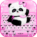 Thème de clavier Pink Girly Pa APK