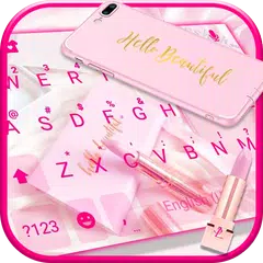 Baixar Teclado Pink Girly Style APK